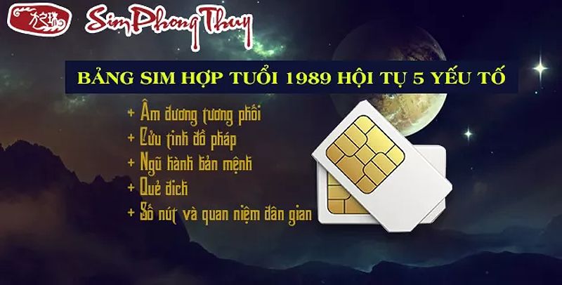 Cách chọn sim hợp mệnh Mộc 1989