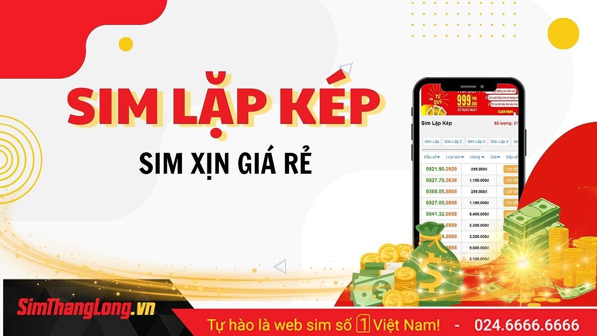 Tìm hiểu thông tin khi mua sim lặp kép